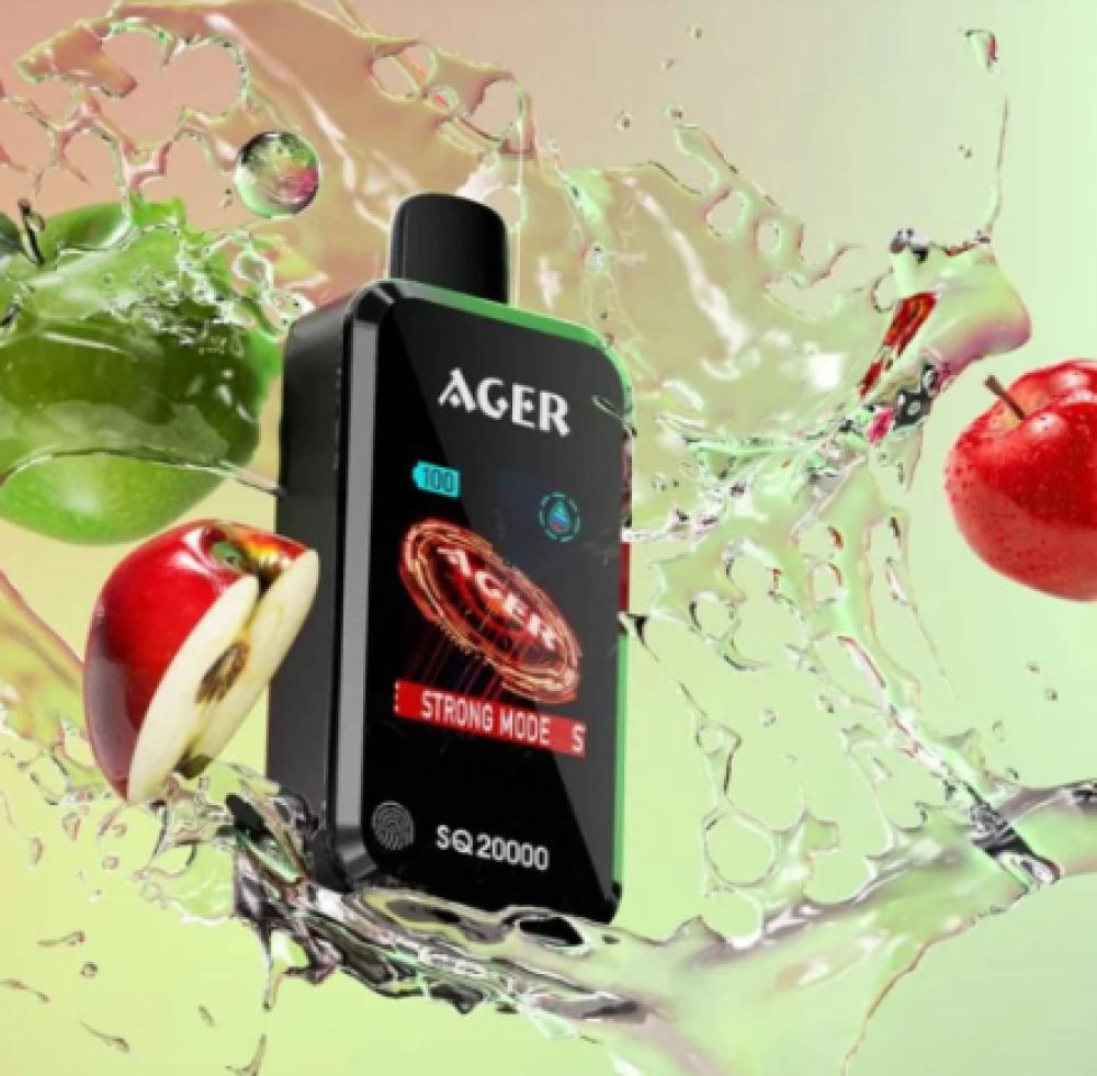 سحبة اجير اس كيو 20000 موشة - AGER SQ 20000 PUFFS
