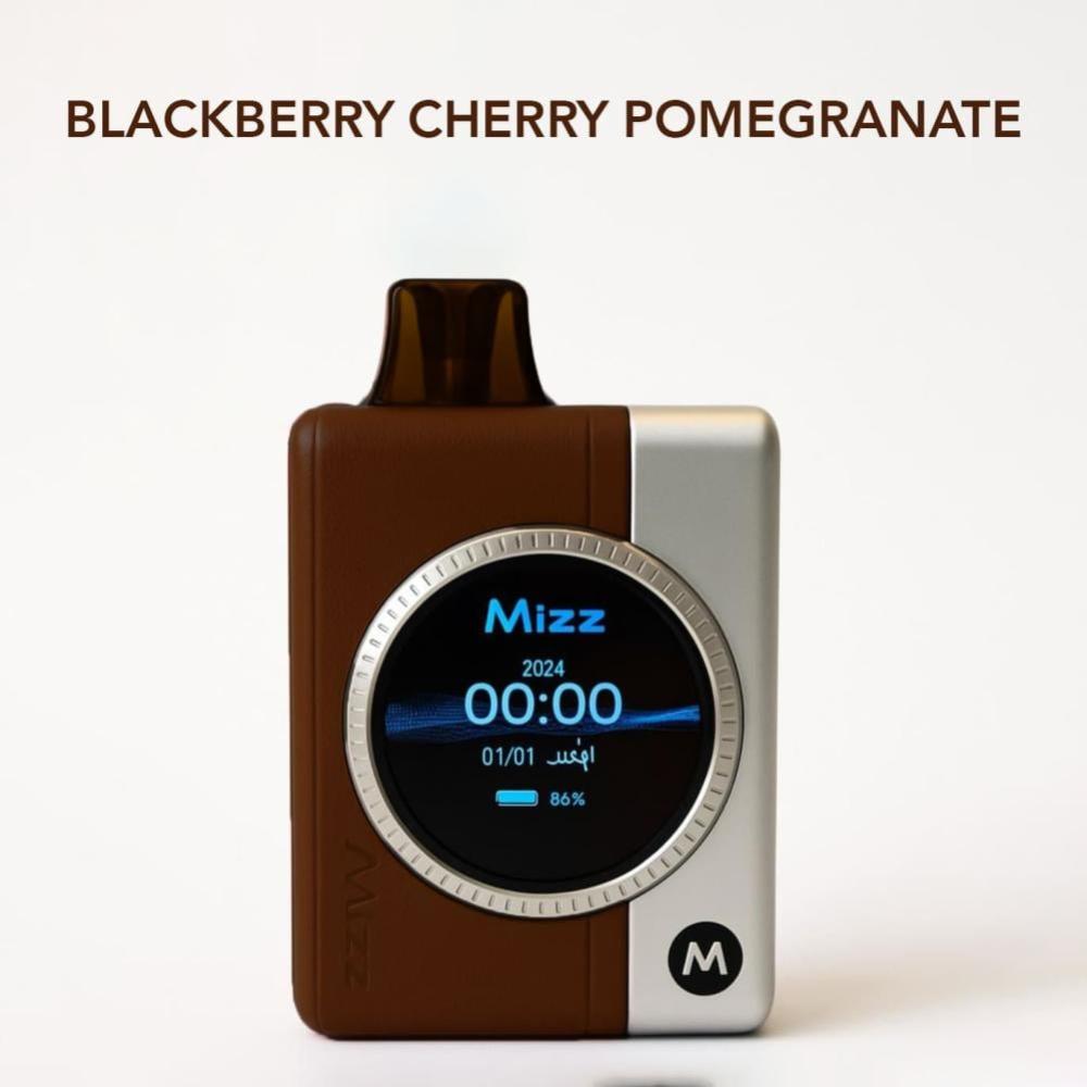بودات مز ام ون 18000 موشة توت اسود كرز رمان MIZZ M1 POD 18000 PUFFS BL