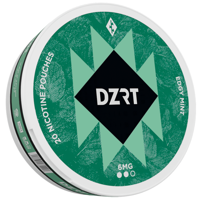 دزرت ايدجي منت نعناع اظرف نيكوتين DZRT Edgy Mint Nicotine pouches