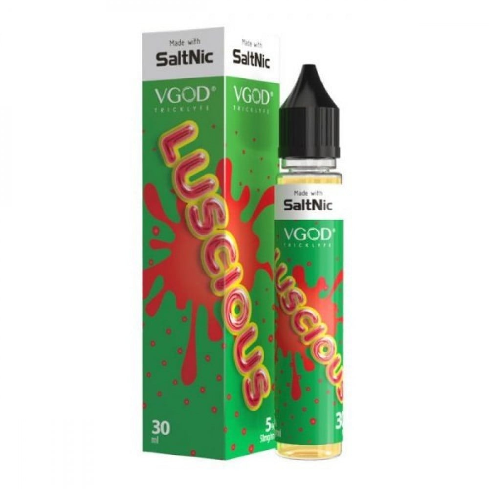 نكهة سولت البطيخ الاحمر فيجود vgod luscious saltnic