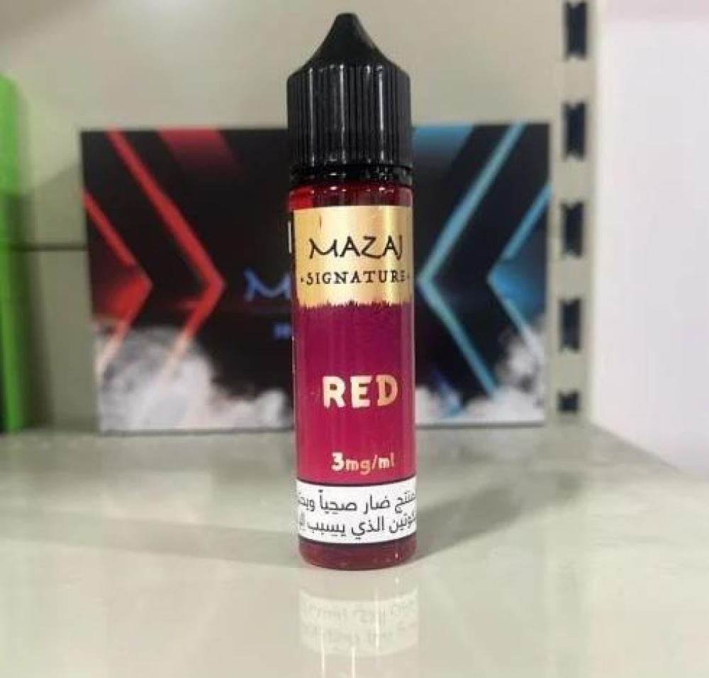 نكهة ريد مزاج فيب - Mazaj Signature Red Vape