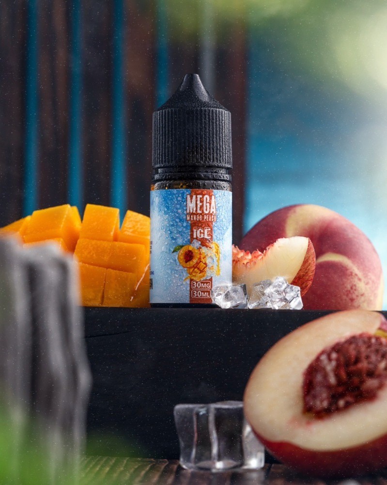 نكهة سولت ميجا مانجو خوخ بارد Mega Mango Peach Ice Salt
