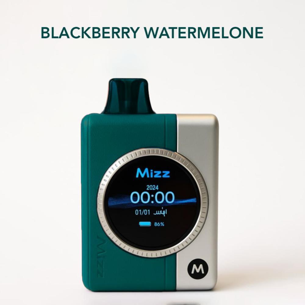 بودات مز ام ون 18000 موشة توت اسود كرز رمان MIZZ M1 POD 18000 PUFFS BL