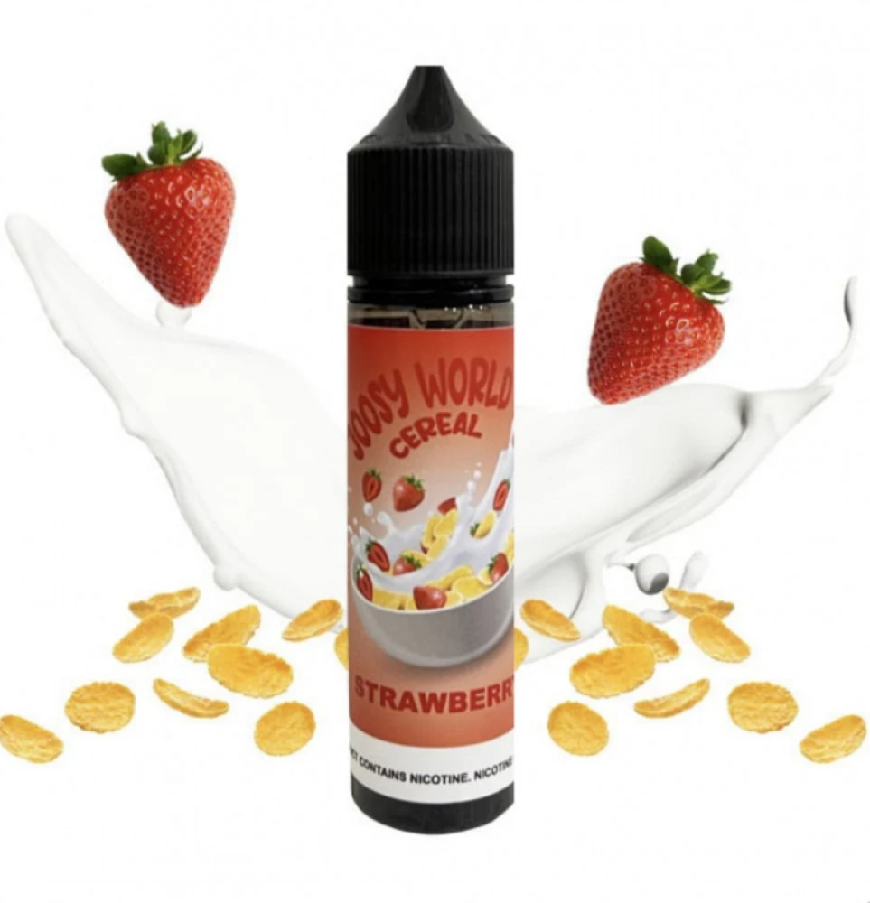 نكهة فيب كورنفلكس فراولة JOOSY WORLD CEREAL STRAWBERRY