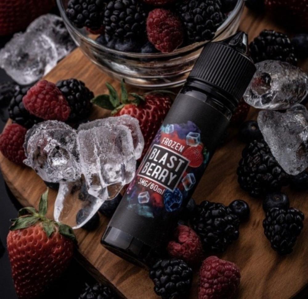 نكهة فيب انفجار التوت القوية بلاست بيري بارد Blast Berry FROZEN Vape