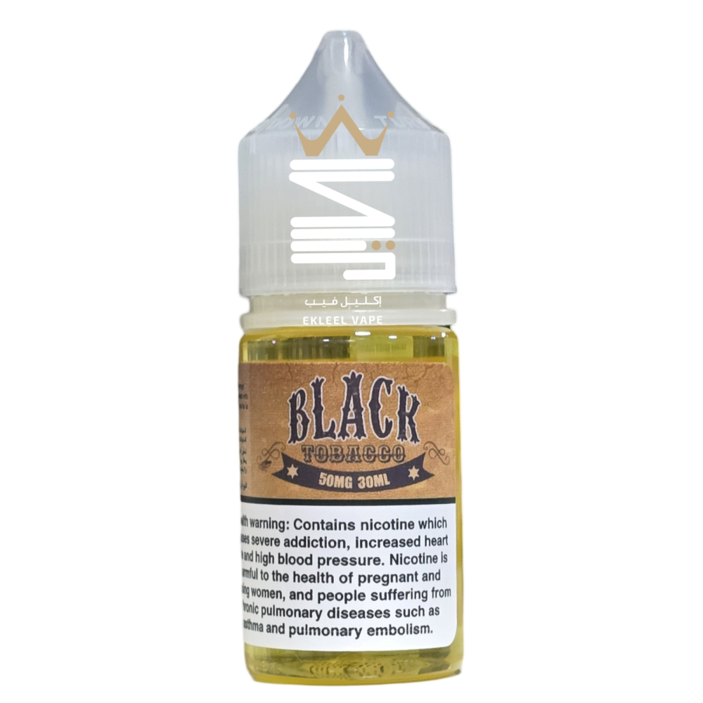 نكهة بلاك توباكو من شركة بلاك جاك 30مل - BLACK JACK BLACK TOBACCO 30ml