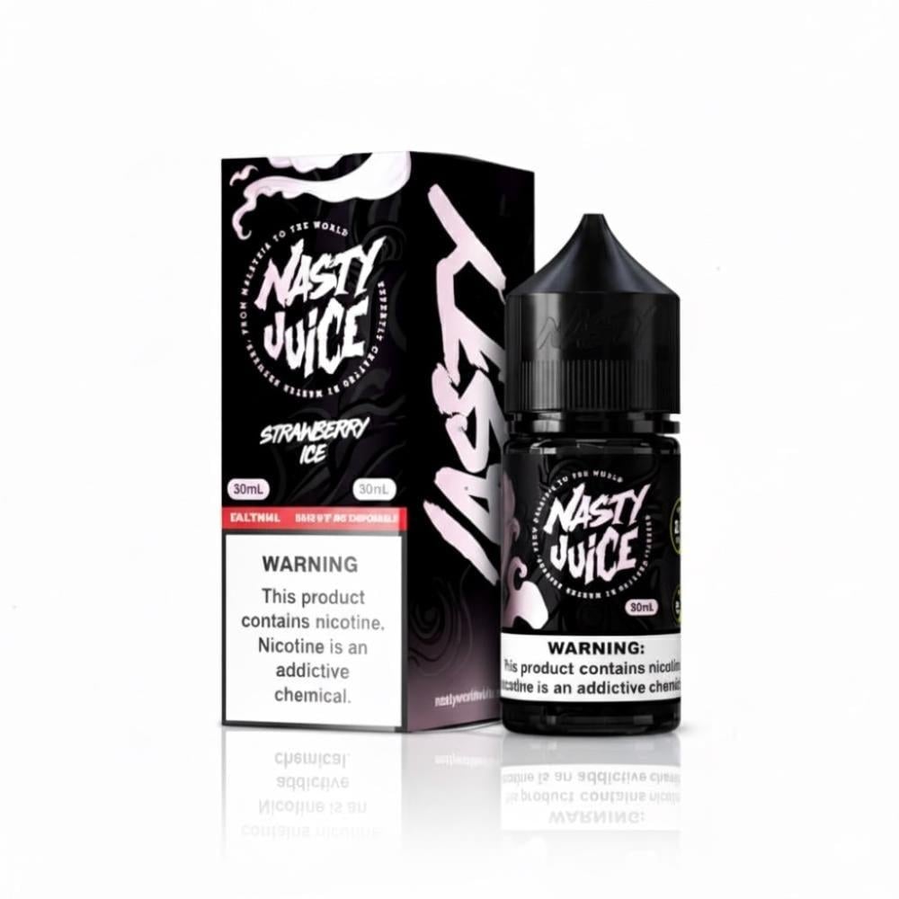 نكهة ناستي فراولة ايس Nasty Juice Strawberry ICE Salt