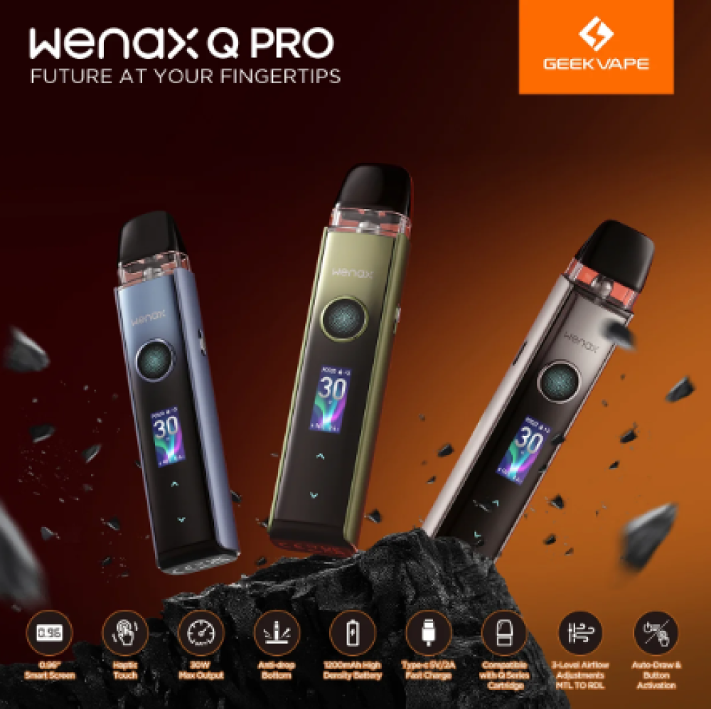 جهاز سحبة وينكس كيو برو من جيك فيب Geekvape Wenax Q Pro