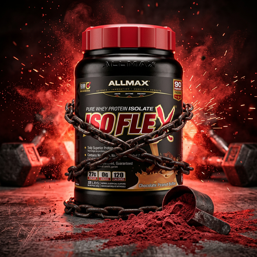  زبدة الفول السوداني بالشوكولاتة من Allmax Isoflex، 2 رطل 