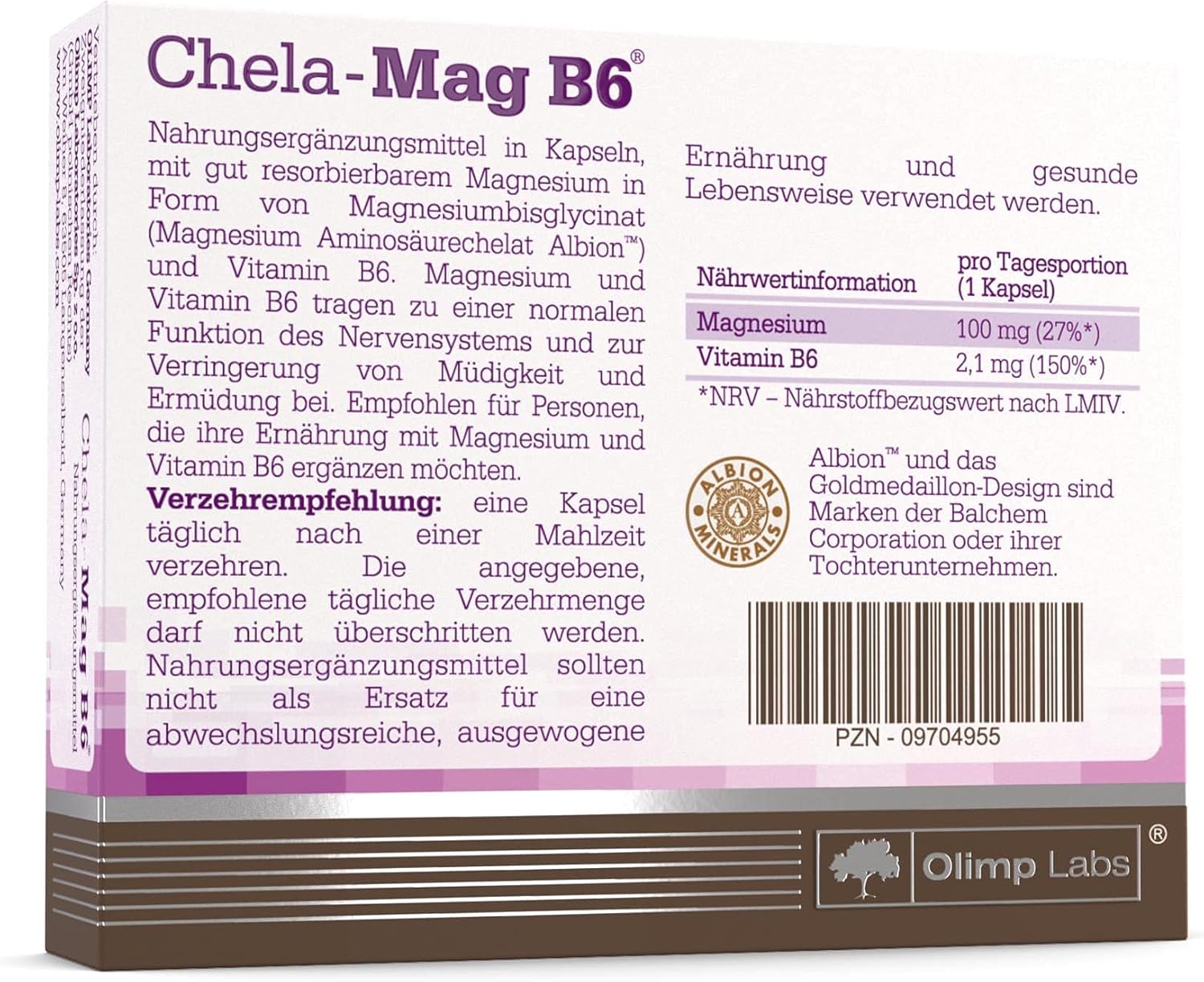  Olimp Chela-Mag B6 Forte 60Caps 