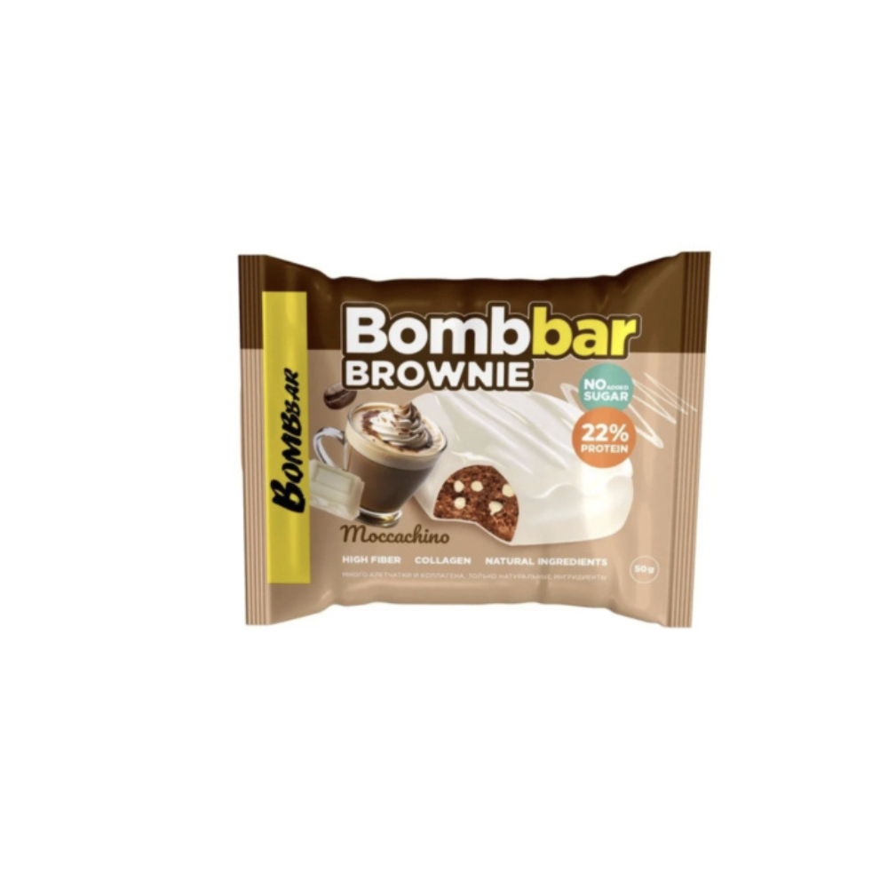  Bombbar Brownie 50g - Cookies Mochaccino 