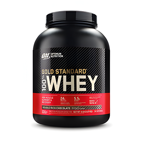  On - Gold Standereds Whey Protein 5 Lbs - Double Rich Chocolate  