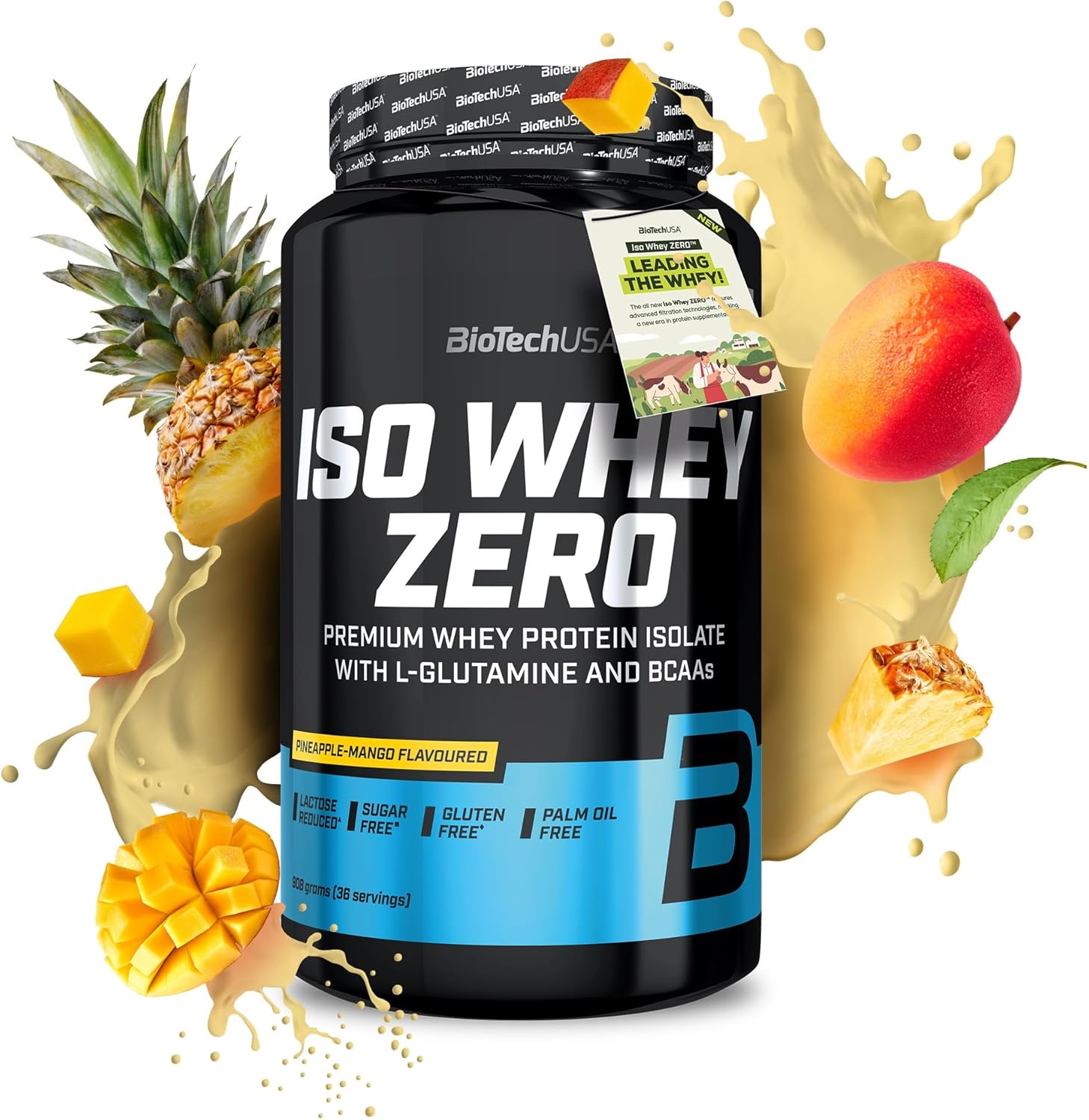  Biotech USA Iso Whey Zero 908g Pineapple - Mango 