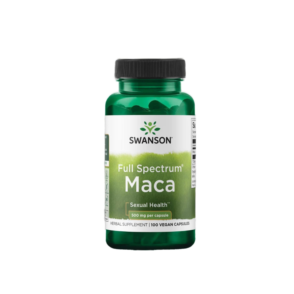  Swanson Full Spectrum Maca 500mg 100 Veggie Capsules 