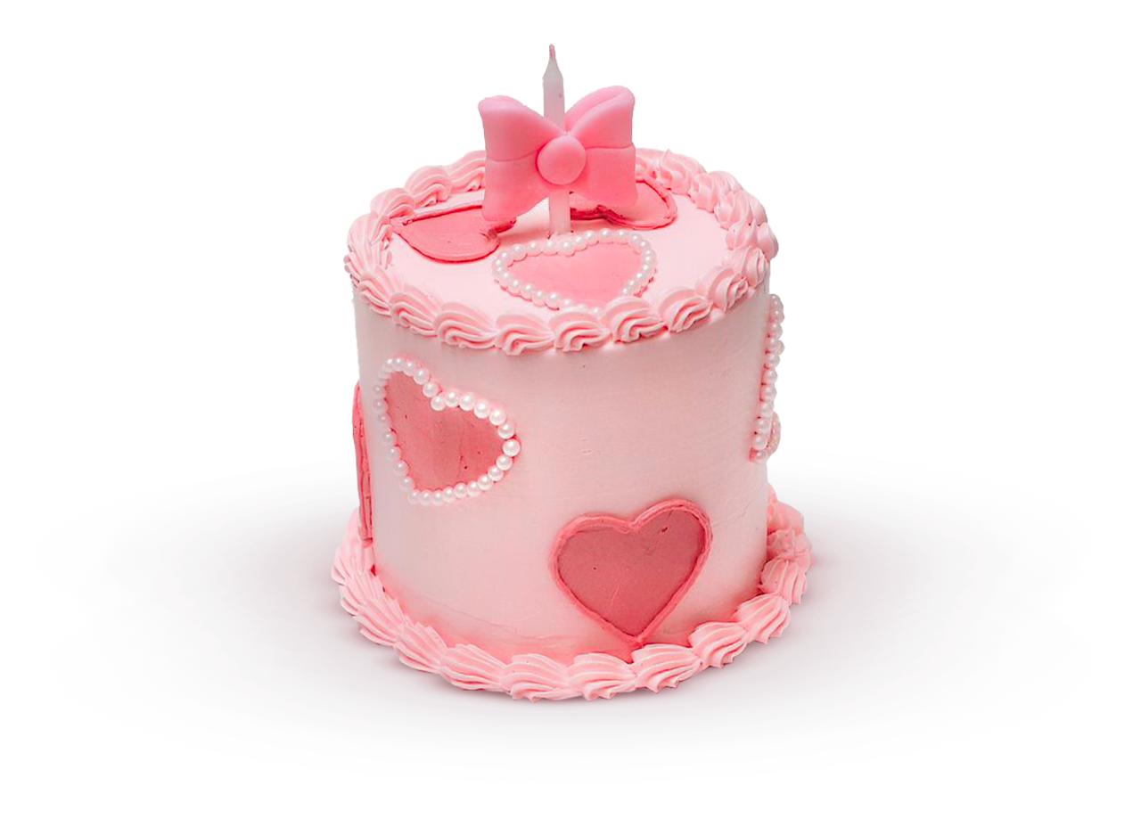 pink cake