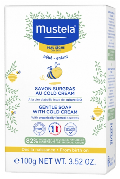 Gentle Soap with Cold Cream Nutri-Protective Mustela 