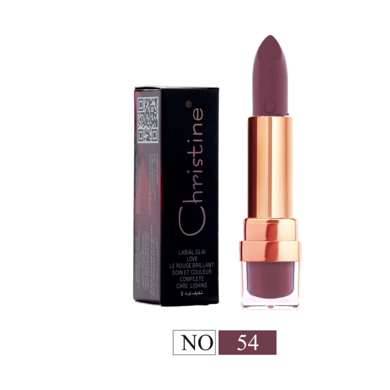 Christine CH-020 Matte Lipstick Berry 3 No. 54 