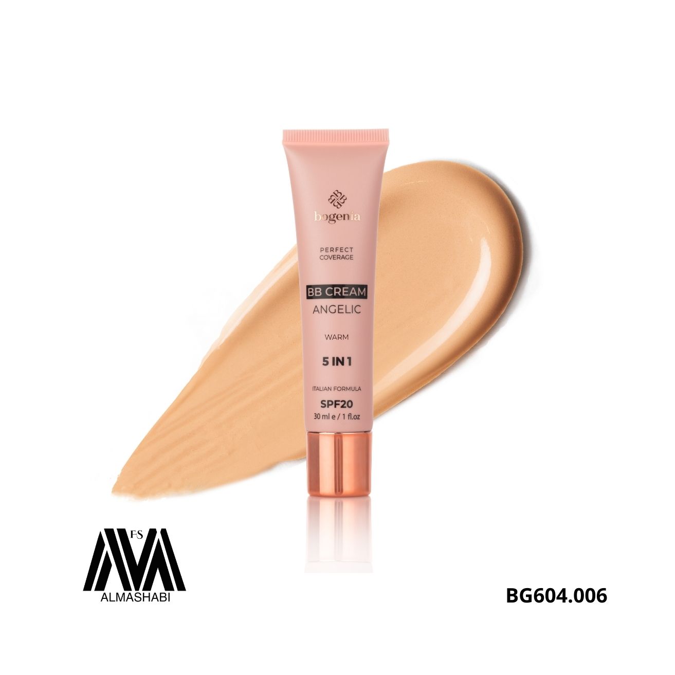  Bogenia BB CREAM ANGELIC DARK BEIGE  BG604.006 