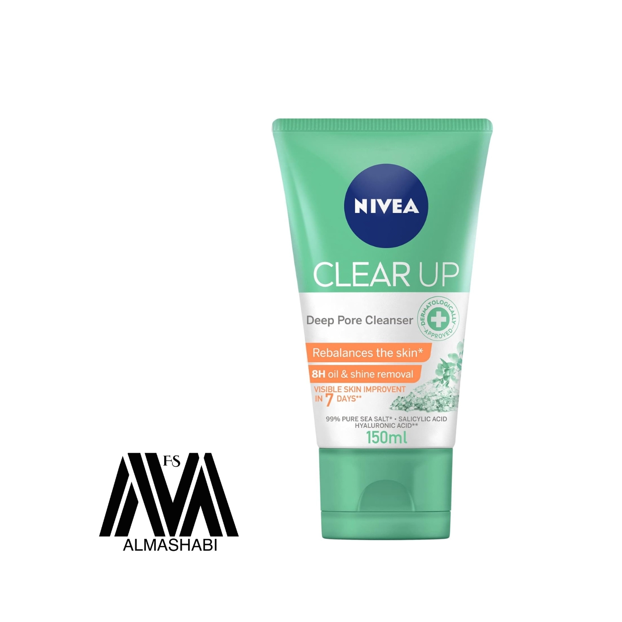  Nivea Clear Up Facial Wash for Deep Pore Cleansing with Sea Salt 150 ml 