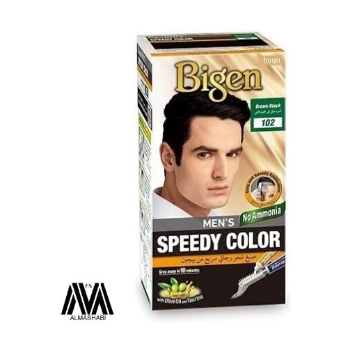  Bigen Speedy Hair Dye for Men Ammonia Free No. 102 