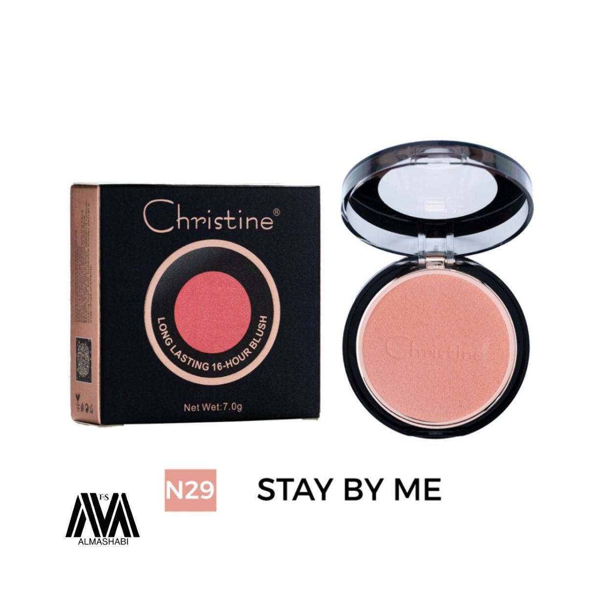  Christine CH-109 Long-lasting Blush N29 
