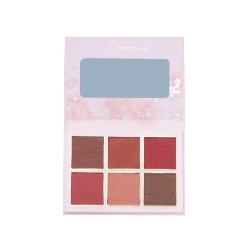  Christine CH-B2202 6-Color Blush Palette C 