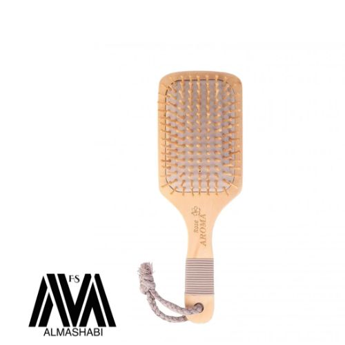  Rose Aroma 4708 Wooden Hair Brush 