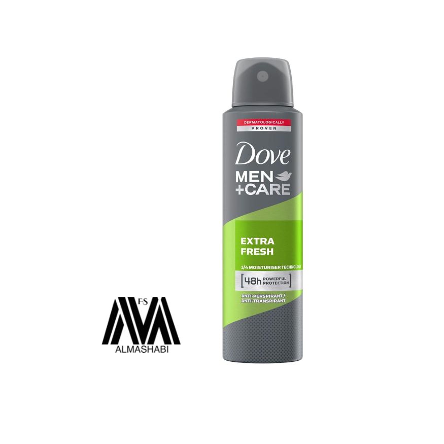  Dove Extra Fresh Deodorant Spray for Men - 150 ml 