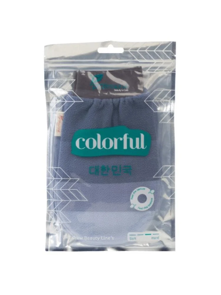  Professional exfoliating loofah multiple colors 