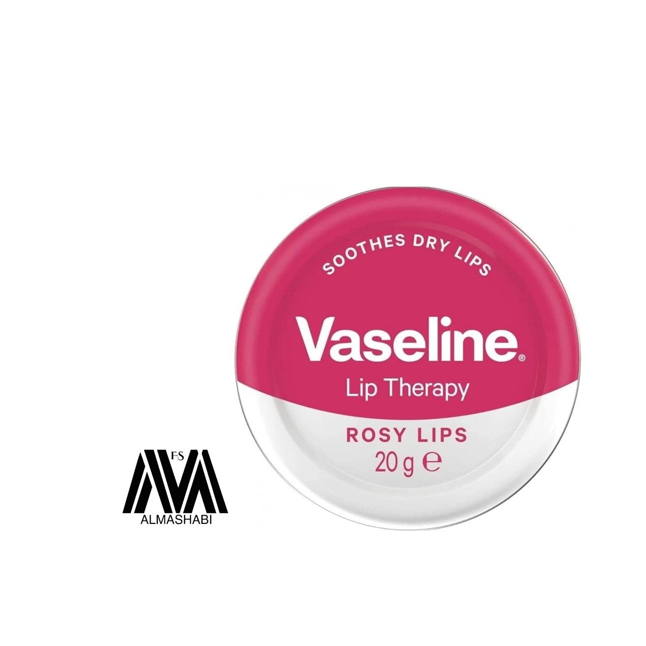  Vaseline Lip Therapy Lip Balm with Rose and Almond Oil, 20 grams 