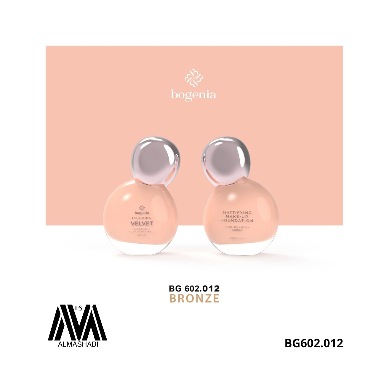  Bogenia FOUNDATION VELVET BRONZE BG602.012 