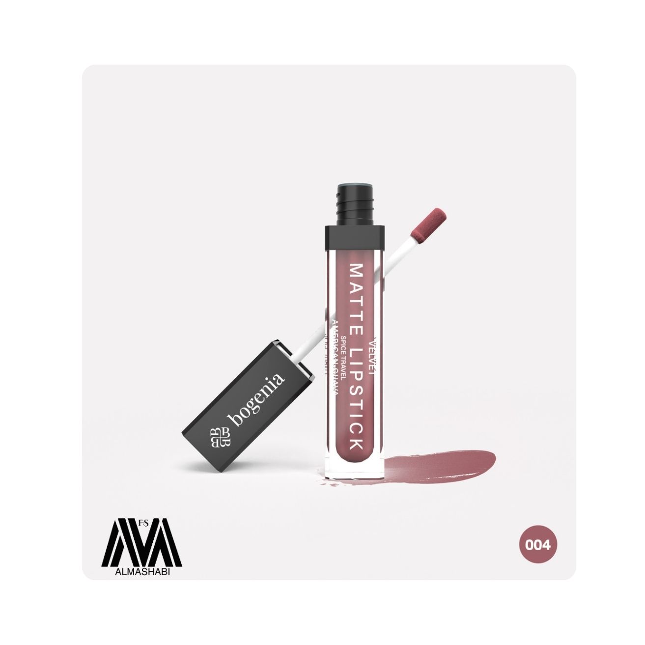  Bogenia MATTE LIPSTICK VELVET AMERICAN GUAVA BG720.004 