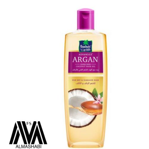  Parachute Coconut Hair Oil Enriched with Argan - 300 ml 