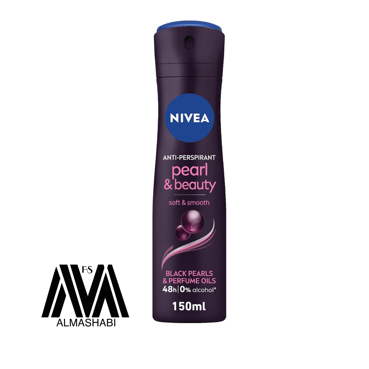  Nivea Pearl & Beauty Deodorant for Women - Black Pearl 150 ml 
