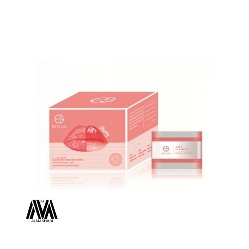  Esteline 3 in 1 Lip Care Set with Cherry Extract 5g 