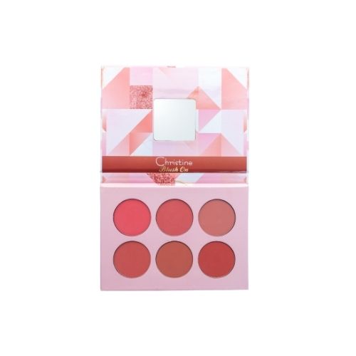  Christine CH2001 6-Color Blush Palette Set 