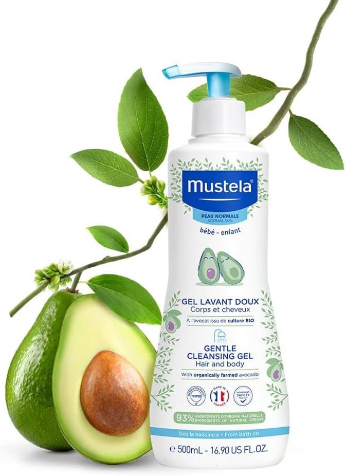  Mustela Gentle Cleansing Gel   hair and body 500 ml 