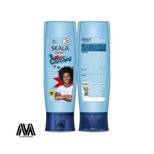  Scala More Crimpis Expert Curly Hair Shampoo and Conditioner Set for Kids - 325 ml 