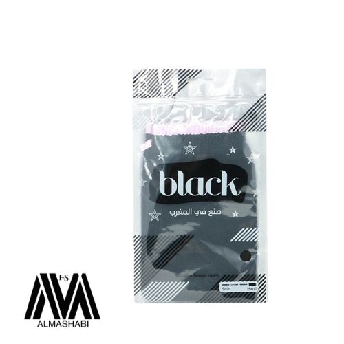  Professional black Moroccan body loofah 