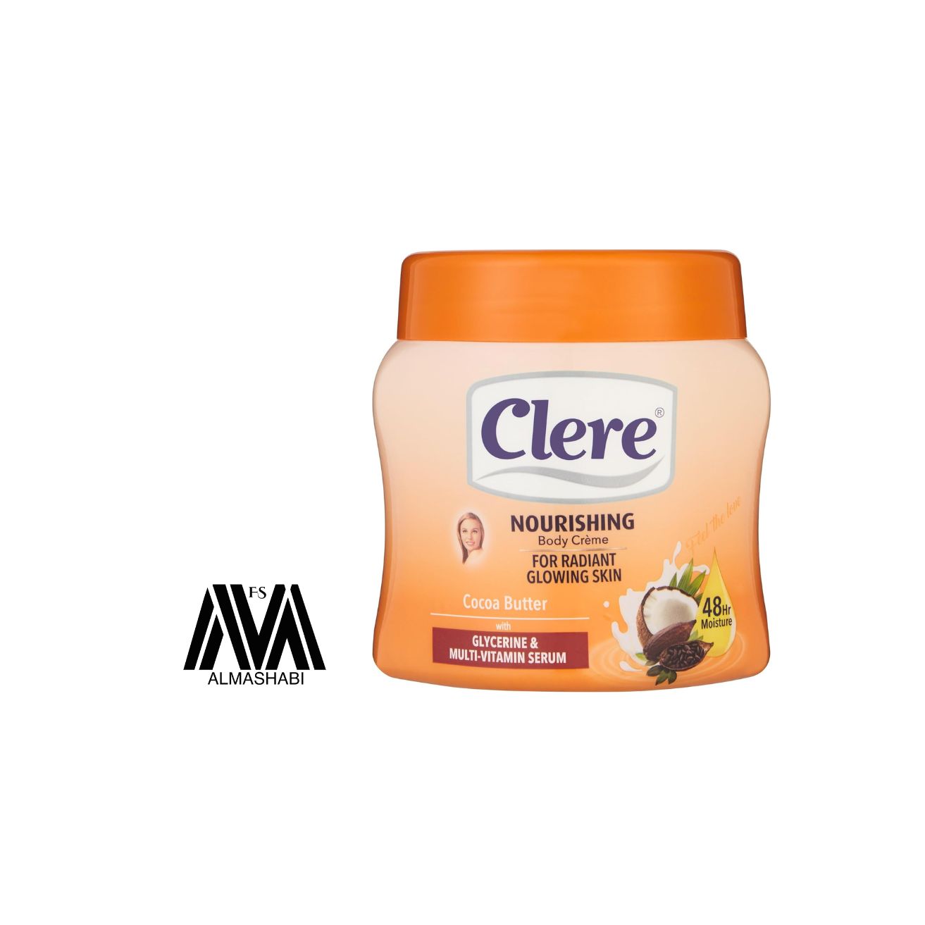  Clear Cocoa Butter Moisturizing Body Cream 500 ml 