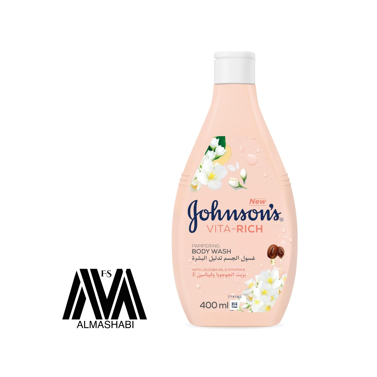  Johnson & Johnson Jasmine and White Flowers Body Wash, 400 ml 