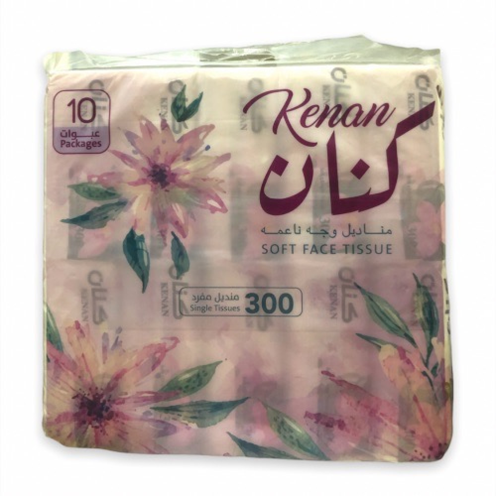  مناديل كنان 300 منديل 10 عبوات 