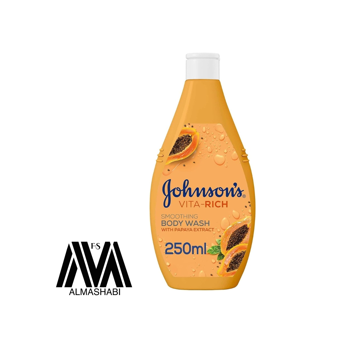  Johnson's Papaya Nourishing Body Wash 250ml 