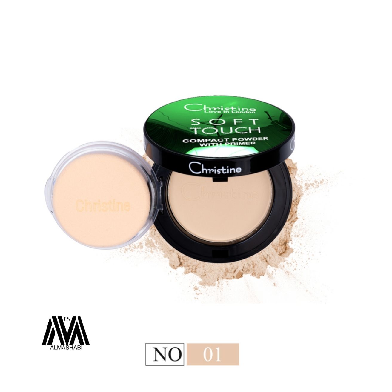 Christine Soft Touch Face Powder 01 CH2021 