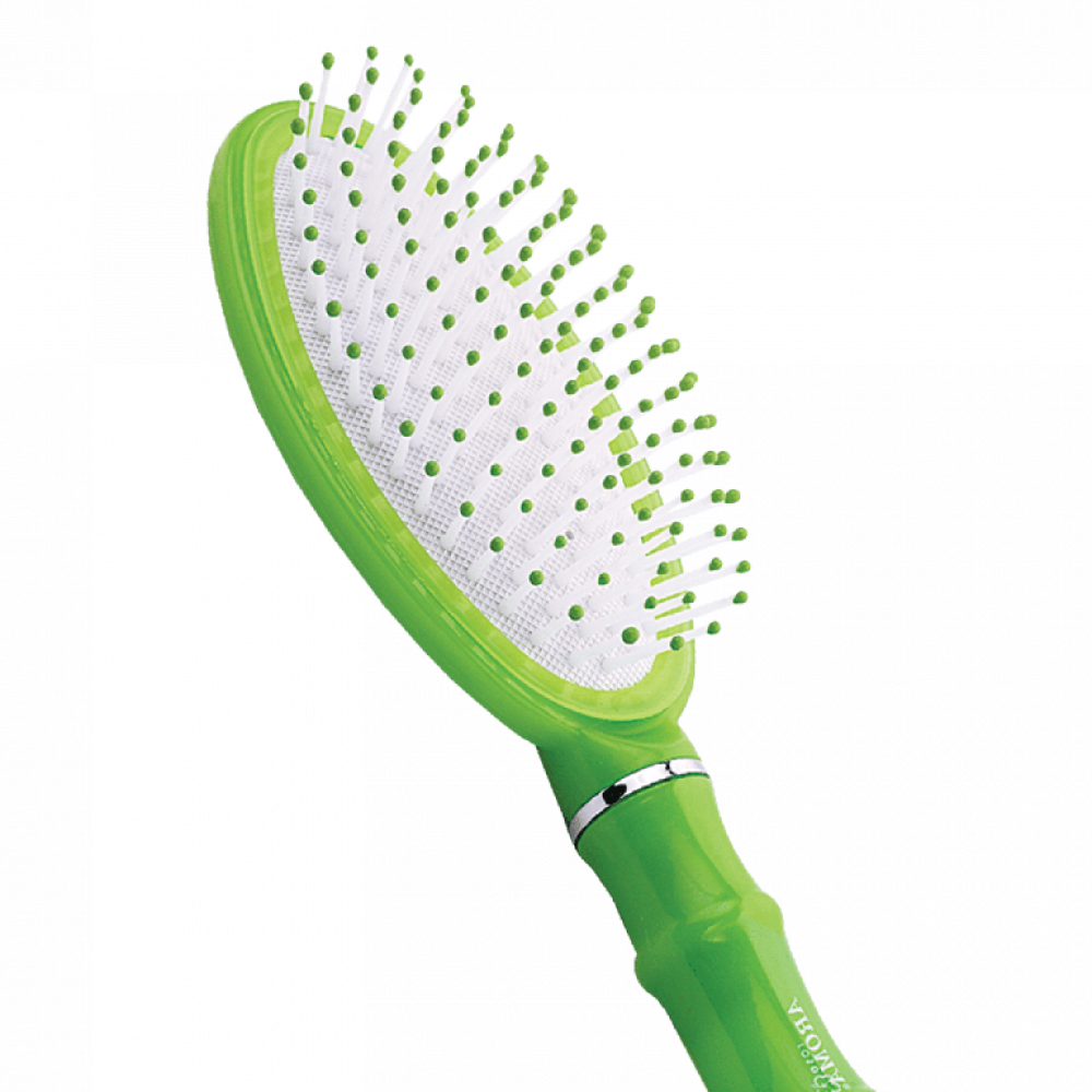  Rose Aroma Hair Brush No. 4726 Green 