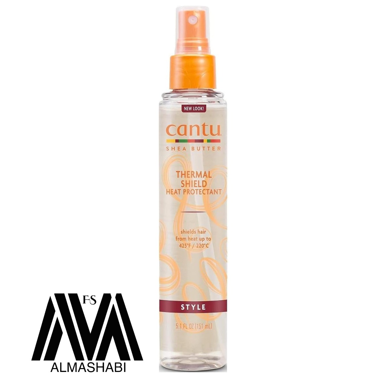  Cantu Shea Butter Thermal Protectant Spray, 5.1 oz (151 ml) 