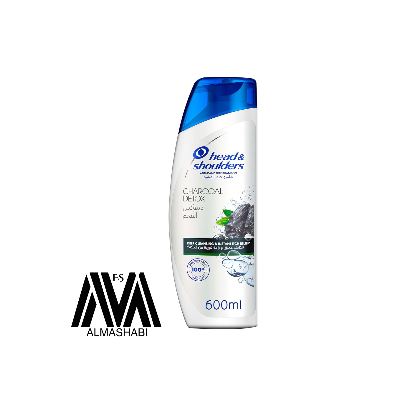  Head & Shoulders Natural Charcoal Shampoo 600 ml 