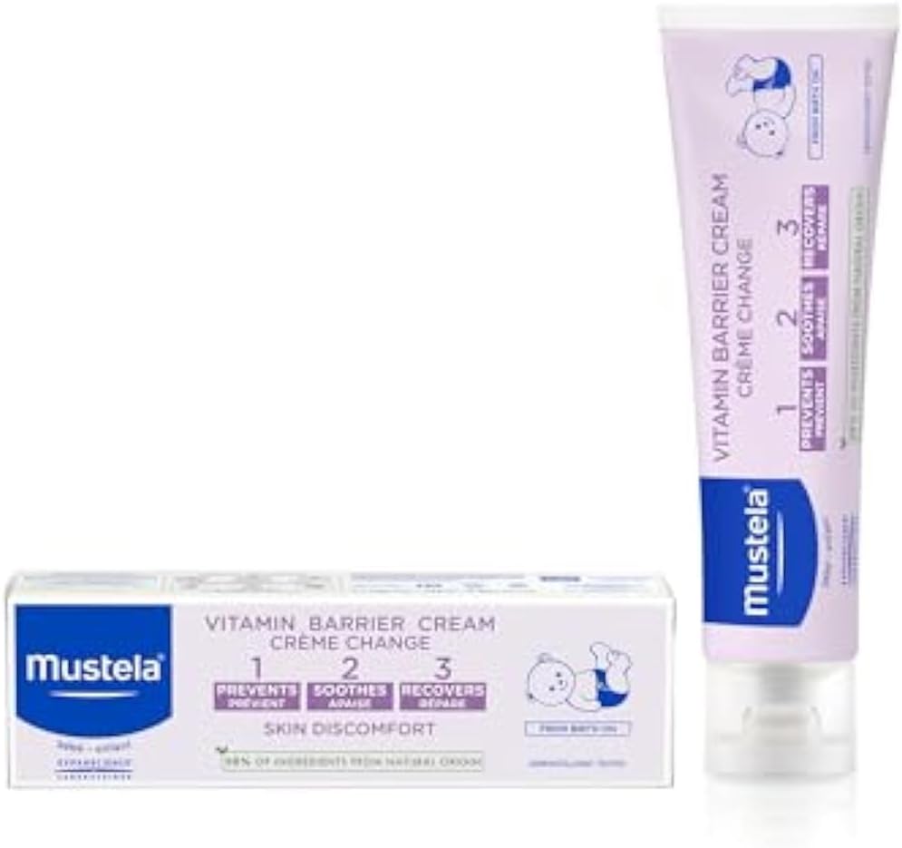  Mustela 1 2 3 Vitamin Barrier Cream, 50ml 