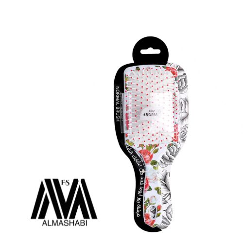  Rose Aroma Square Hair Brush 4709 