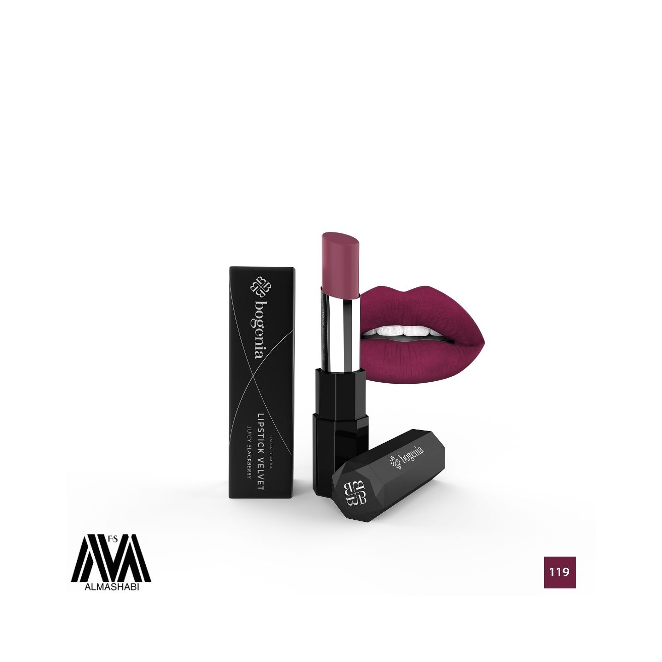  Bogenia LIPSTICK VELVET JUICY BLACKBERRY BG710.119 